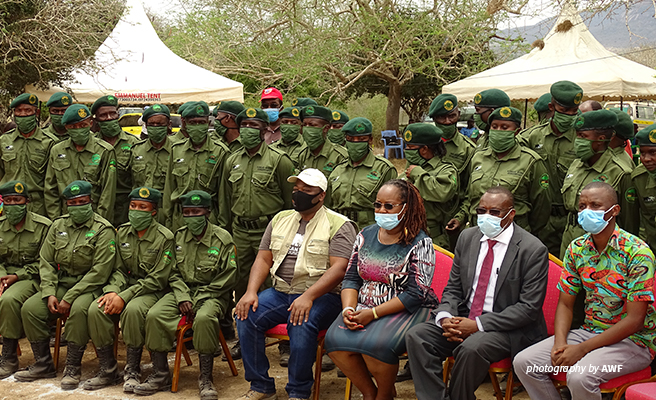 Pass out of Rangers in Kasigau