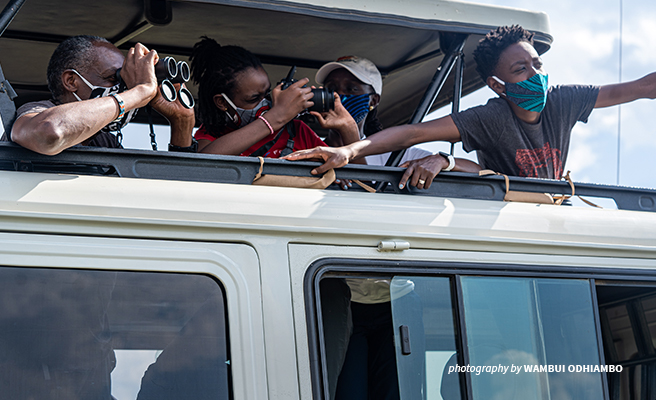 SEBUNYA FAMILY ON SAFARI IN SERENGETI
