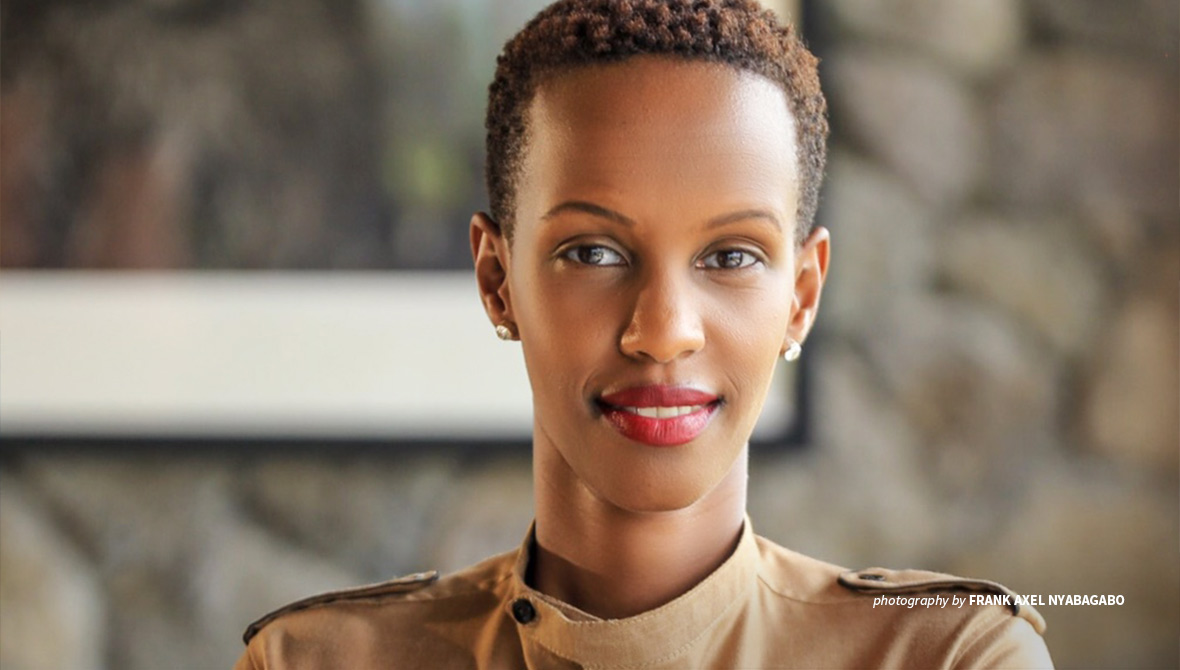Photo of Belise Kariza AWF Country Director Rwanda
