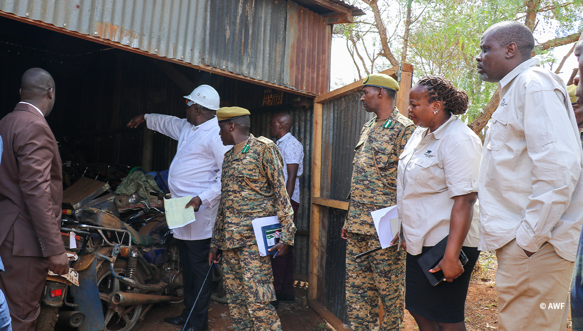 Commissioning of KWS Kajiado Station Evidence Room