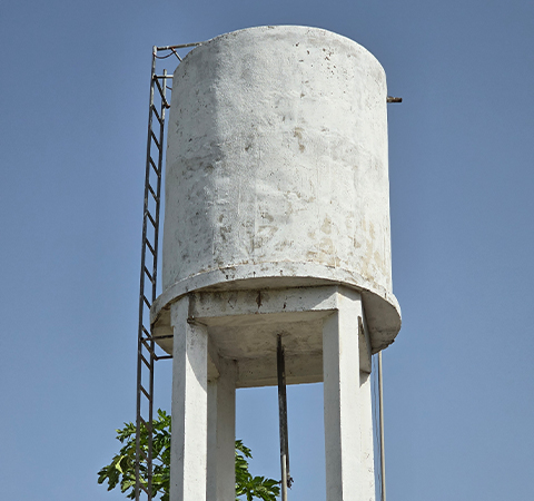 Water reservoir in Voko, Faro Landscape