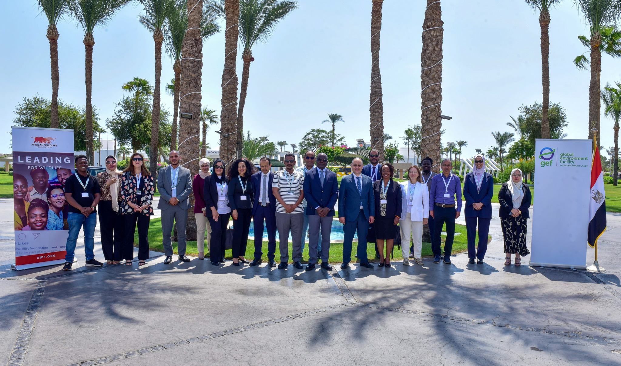 North Africa GEF Operational Focal Points (OFPs) during the Second Capacity Building Workshop in Sharm El-Sheikh, Egypt