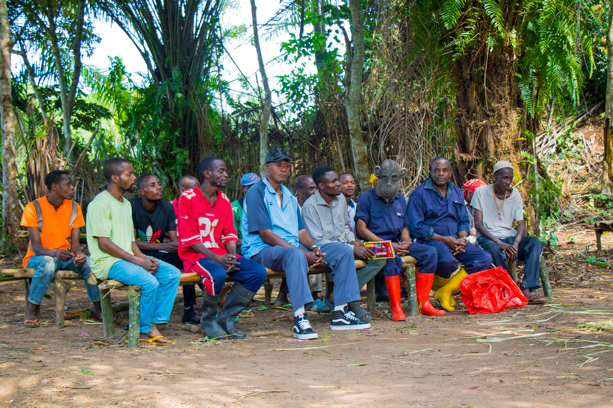 Jean Ayolo Yokolo and the community scouts safeguarding bonobos and forests in the DRC’s Maringa–Lopori–Wamba landscape.
