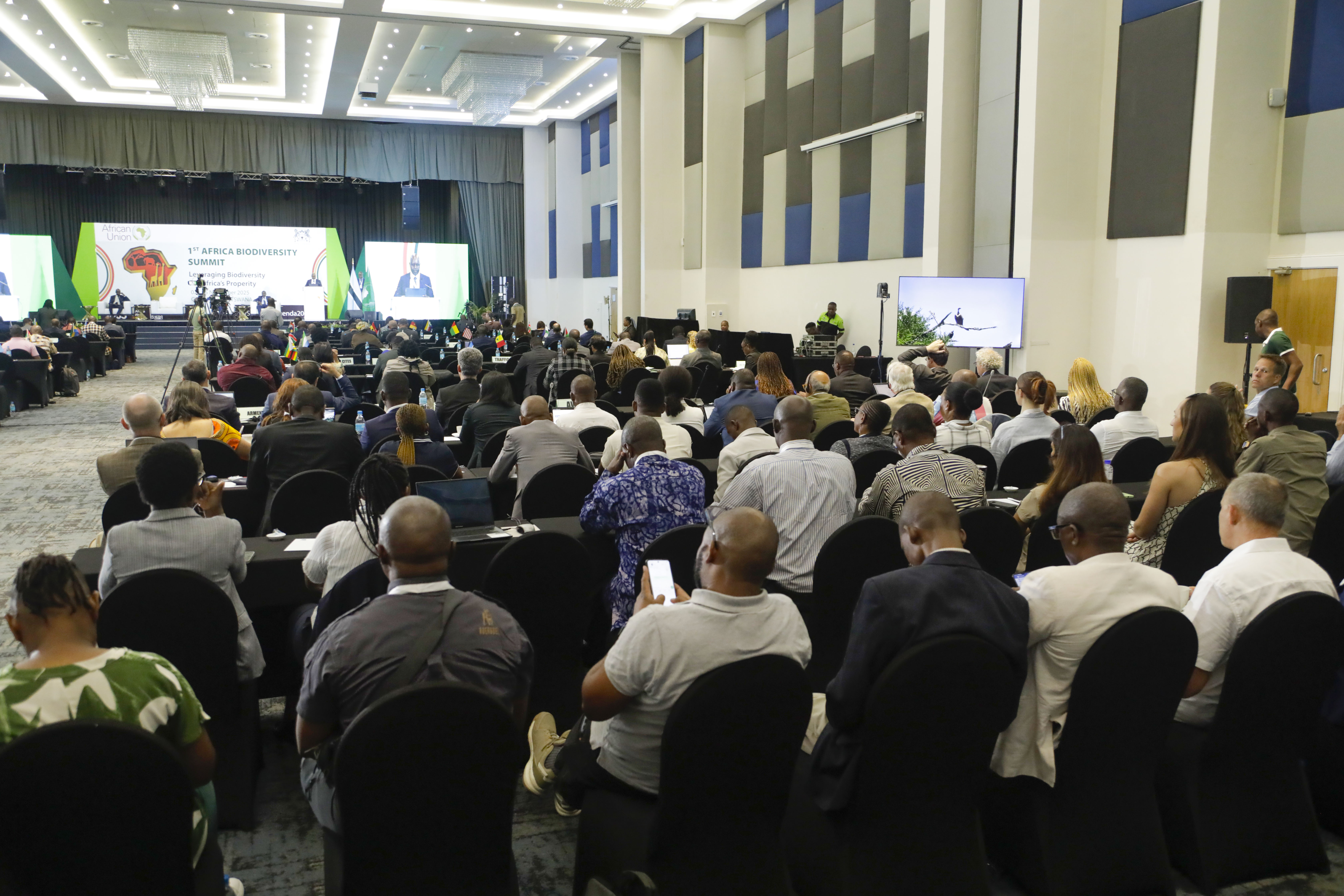 Attendees at the inaugural Africa Biodiversity Summit.