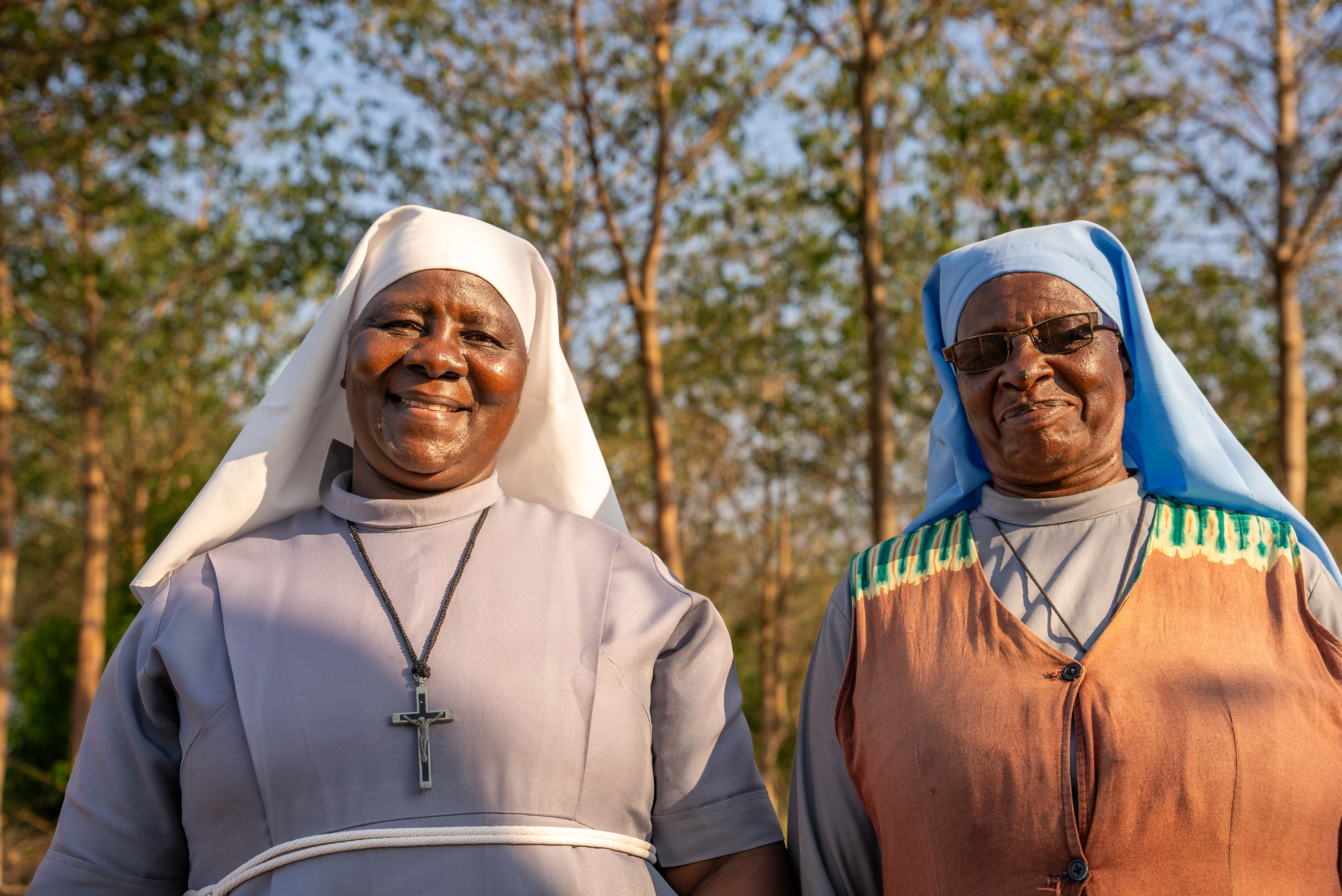 Sister Eusebia Punduka and Sister Narisisa Kilenga.