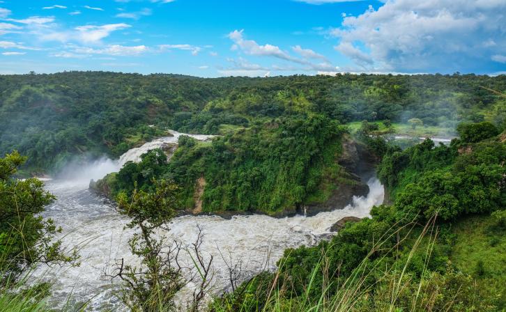 Murchison Falls National Park in Uganda 