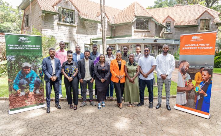 A group photo of the AWF Wall Leadership and Management 2025 Cohort 