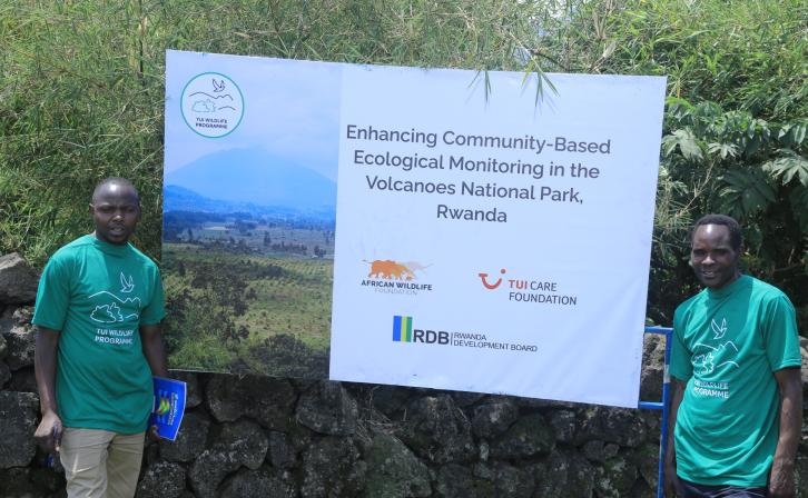 Community partners pose for a photo 