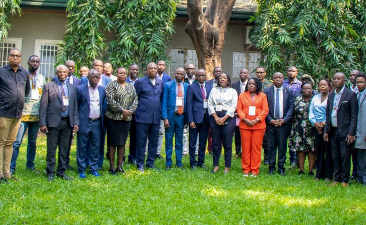 Group Photo during the High-Level Workshop on Transboundary Response to Wildlife and Resource Trafficking in the DRC and Angola.