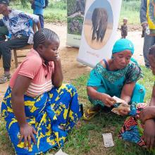 Women in Lomako, DRC