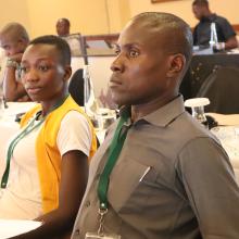 Majaira Katuva, secretary of the Angwa Youth Initiative Organisation (AYIO) from Mbire District, Zimbabwe,