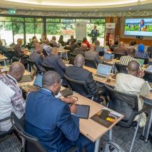 GEF Operational Focal Points during the GEF Rollout Regional Training at the AWF Headquarters in April 2025
