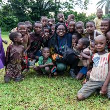Pupils from Ilima School