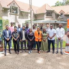 A group photo of the AWF Wall Leadership and Management 2025 Cohort 