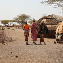 Kargi Village in Marsabit County, one of the project sites.